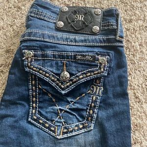Size 27 skinny Miss Me jeans